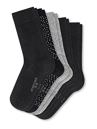 Schiesser Damskie Skarpety 5-Pak, Sortowane 1, 39-42
