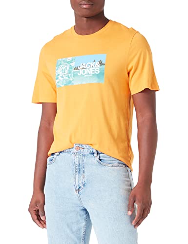 Jack & Jones T-shirt męski, Iceland Poppy, L
