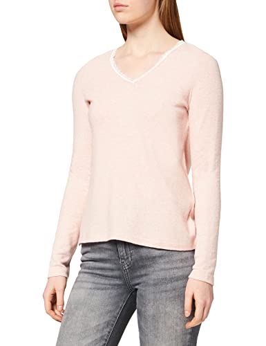 Naf Naf Damska koszulka Margot ML, Nude Chine, L, Nude Chine, L
