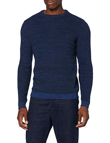 Blend 20711222 sweter męski, niebieski, S