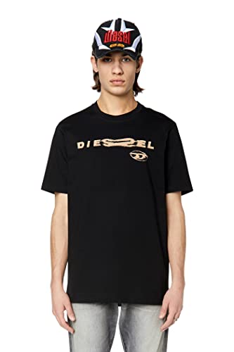 Diesel Męski t-shirt T-just-g9, 900-0cjac, XX-Small, 900-0cjac, XXS