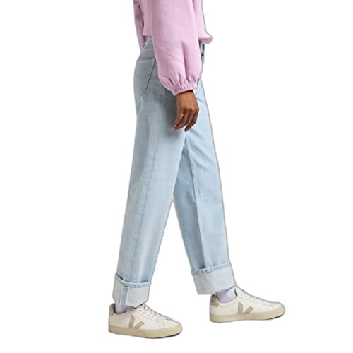 WHITELISTED jeansy damskie jane cuffed, Retro Light, 31W / 33L