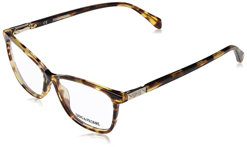 ZADIG&VOLTAIRE VZJ038 Okulary, Shiny Brown/Yellow Havana, 48 Dziecięcy, Shiny Brown/Żółty Havana