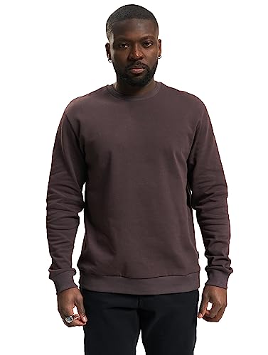 ONLY & SONS ONSCERES Crew Neck NOOS sweter męski, brązowy (Seal Brown), M, Seal Brown, M