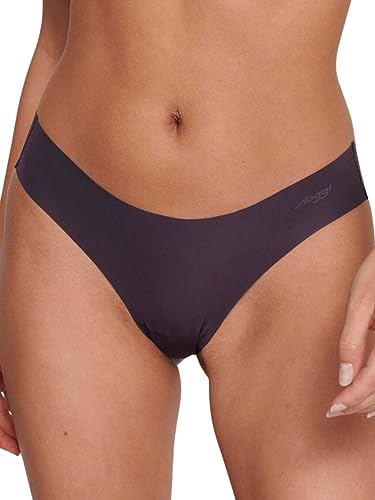 Sloggi Damskie stringi Zero Microfibre 2.0 Hipstring String, Blueberry, L, niebieski (Blueberry)
