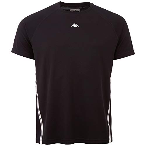 Kappa Męski T-shirt Iral Men, czarny (Caviar), S