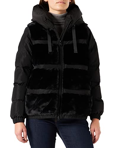 Geox Kurtka damska W Rawelle, czarny/czarny, 44