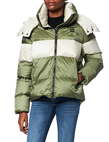 Blauer Giubbini Corti Imbottito Piuma damska kurtka pikowana, 647 Verde Alpino, XL