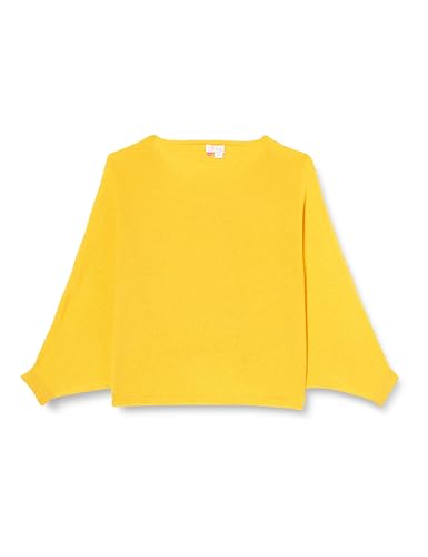 nascita Damski sweter z dzianiny 19026977-NA03, żółty, XXL, żółty, XXL