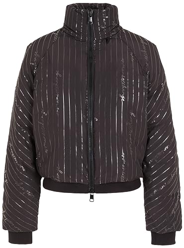 Armani Exchange Damska kurtka sustainable, Turtle Neck, Cuffed Sleeves, Casual Fit Shell Jacket, Black Signature, L