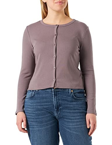 Triumph Women's Natural Spotlight Rib kardigan góra od piżamy, Pigeon Grey, 36, Pigeon Grey, 36