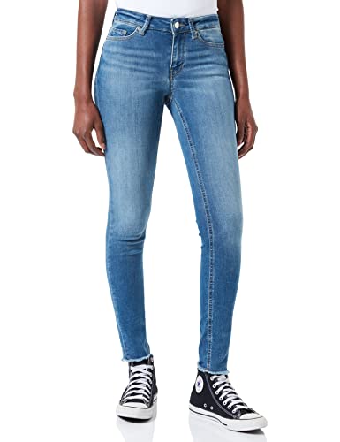 VERO MODA Dżinsy damskie, niebieski (medium blue denim), 34-S-L