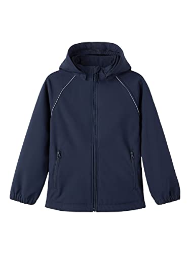 NAME IT Nkmalfa kurtka softshell Fo Noos kurtka damska, Niebieski, 140
