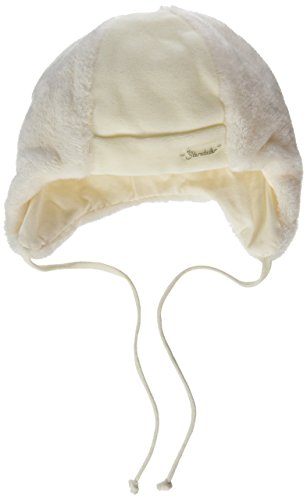 Sterntaler Czapka dla dziewczynek z tasiemkami do wiązania, wiek: od 6-9 miesięcy, rozmiar: 45, różowa (jasnoróżowa), beżowy (ecru 903), 41