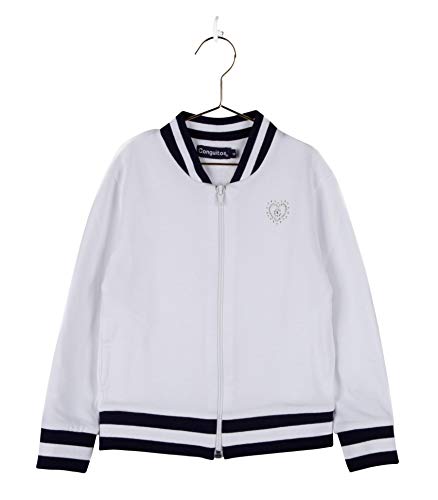 Conguitos Lekka kurtka sportowa dla dziewczynek, biały, Jeden rozmiar