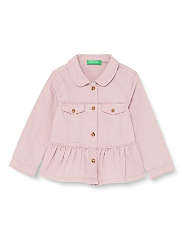 United Colors of Benetton Kurtka dziewczęca, Fioletowy 6 k3, 90 cm