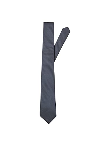 SELECTED HOMME krawat męski jedwab, Dark Sapphire, jeden rozmiar