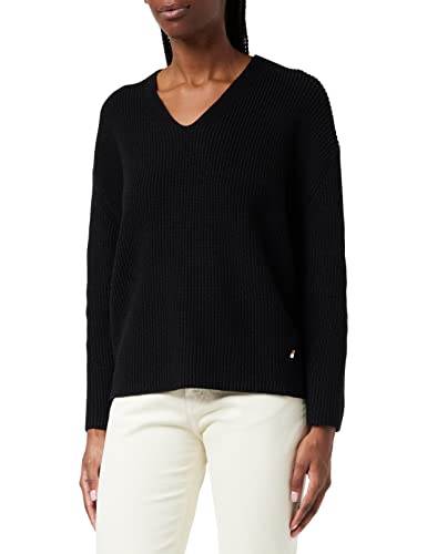 BOSS Damski sweter z dzianiny w kolorze czarnym, XS (DE)