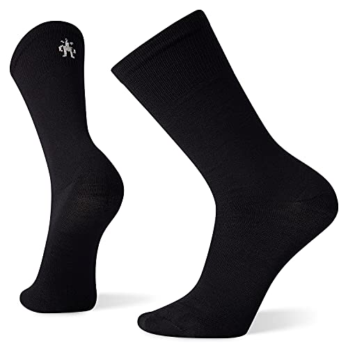 Smartwool Męskie skarpety trekkingowe Classic Edition Zero Cushion Liner Crew, Czarny, X-Large