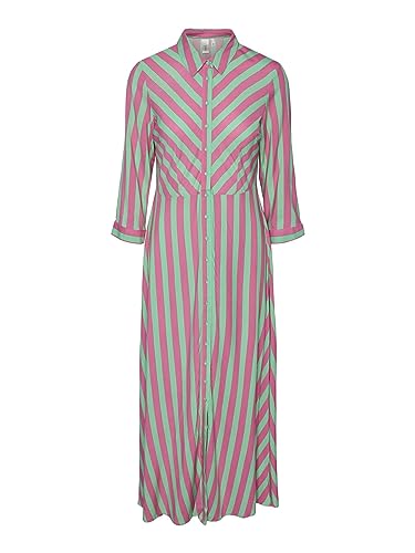 YAS Damska sukienka Yassavanna Long Shirt Dress S. Noos, katatydyd, XXL