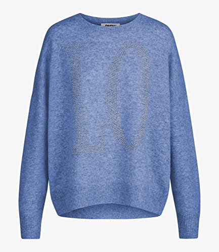 Mint & Mia Sweter damski, niebieski, normalny