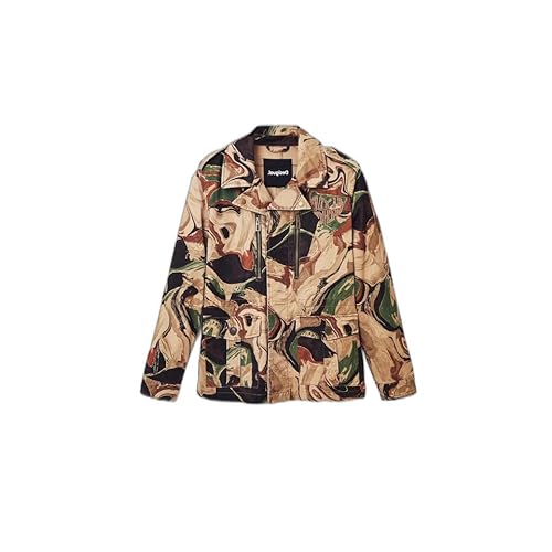 Desigual Płaszcz damski, Brązowy, XL