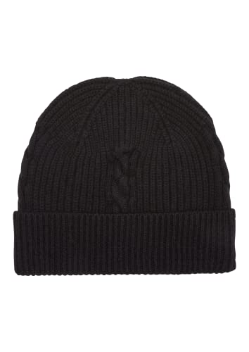 s.Oliver Czapka męska, czarna, jeden rozmiar, czarny, jeden rozmiar