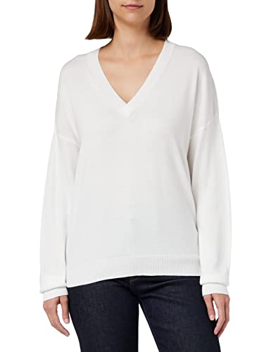 United Colors of Benetton Sweter damski, Biały 074, L