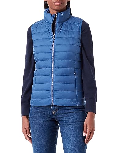 s.Oliver Damska kamizelka outdoorowa, niebieski, 34
