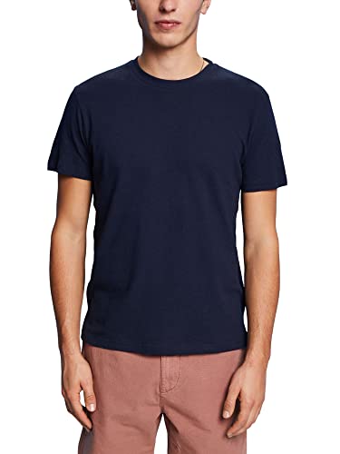 ESPRIT T-shirt męski 043EE2K312, 400/NAVY, L, 400/granatowy, L