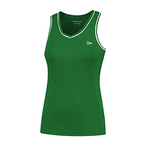 Dunlop Women's Club Ladies Tank top koszulka tenisowa, zielona, S, zielony, S