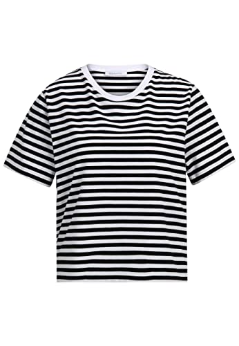 gs1 data protected company 4064556000002 Damska koszula Arona, Bright White/Black Beauty Striped, S, Bright White/Black Beauty Striped, S