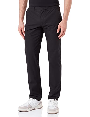Tommy Hilfiger Denton Poplin Modern Chino Spodnie Męskie, Nero, 32W / 34L