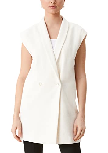 s.Oliver BLACK LABEL Kamizelka damska, Ecru, 70