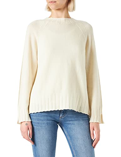 United Colors of Benetton Koszulka damska G/C M/L 1244d1012 sweter, biały 000, S