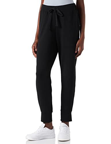 Kremowe damskie spodnie dresowe Crsalina, czarne boisko XXL