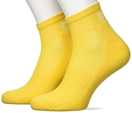 BOSS Męskie skarpetki 2P AS Sport Col CC Ankle_Socks, Bright Yellow733, 39-42, Jasny żółty 733, 39-42