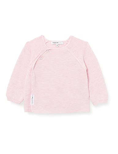 Noppies Dziecięcy U kardigan Knit Ls Pino sweter, Light Rose Melange - P, 62 cm