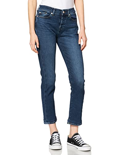 7 For All Mankind Dżinsy damskie, Ciemnoniebieski, 25W