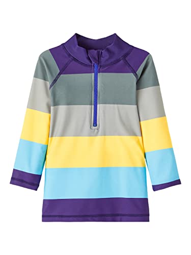 NAME IT Baby Boys NMMZEZAN UV Swim TOP kąpielówki, Surf The Web, 80, Surf The Web, 80