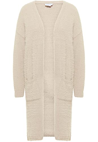 Jalene Damski kardigan 15620257-JA03, kamień, XL/XXL, kamień, XL-XXL