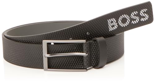 BOSS Męski pasek Tino-Net_Sz35, czarny 1, 100, czarny (Black1)