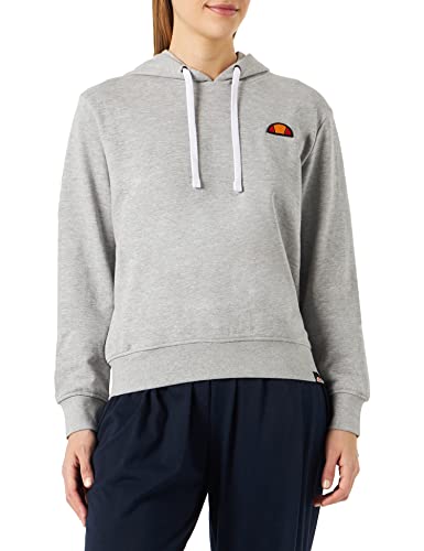 ellesse Damska bluza z kapturem, szary melanż, S, szary melanż