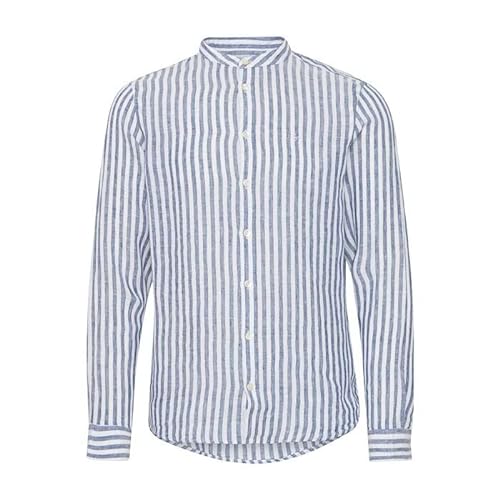 CASUAL FRIDAY Męska koszula Anton LS CC Linen, 193923 / Navy Blazer, XL, 193923 / Navy Blazer, XL