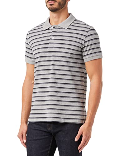 Geox Męska koszulka polo M (LHMELANGEGREY/BLNIGH), XL, Lhmelangegrey/blnigh, XL