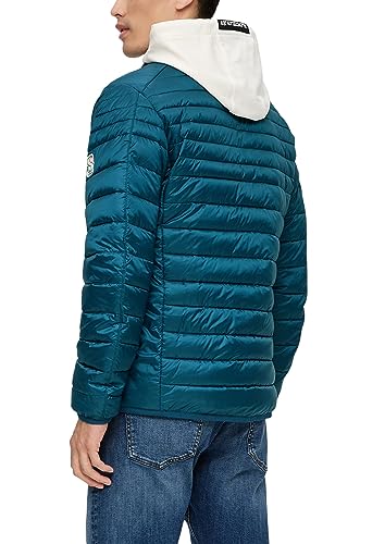 s.Oliver Męska kurtka outdoorowa, Niebieski zielony, L