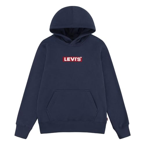 Levi's Ls Thermal Top 9eg892 Bluza z kapturem chłopięca, Pieprz Chile 01, 12 lat