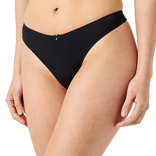Women'secret Stringi Bielizna Damska, Czarny, XS