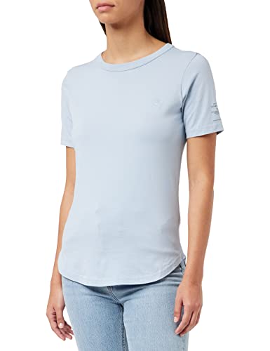 G-STAR RAW Koszulka damska Women's Mysid r t Optic Slim wmn ss C T-Shirt, niebieska (dk Ice C506-798), XS