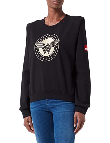 Replay Bluza damska, 098 czarny, L